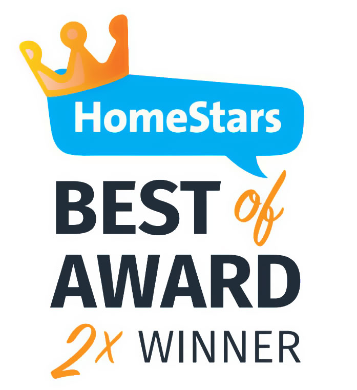 HomeStars Best of 2020 WINNER 2 TIMES