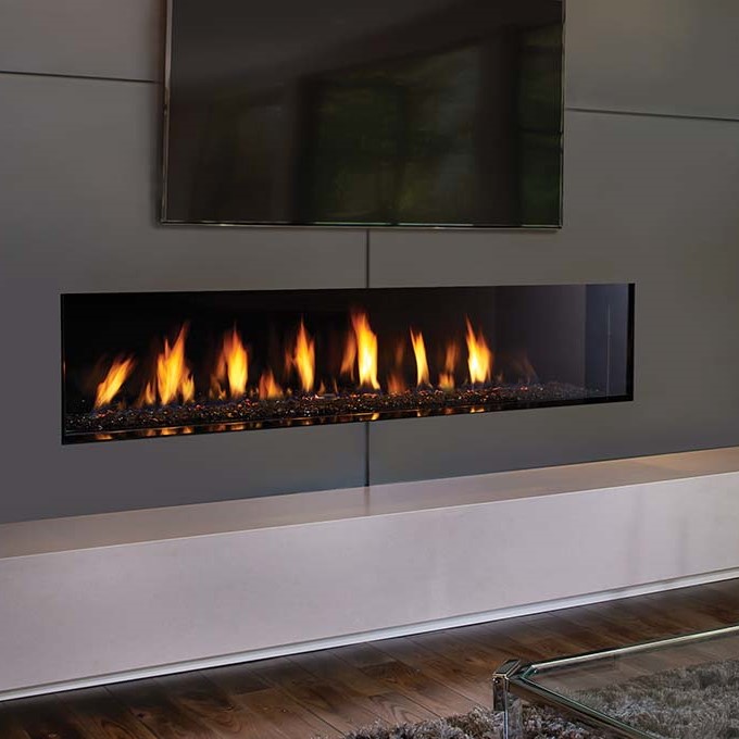New York View 72 Gas Fireplace