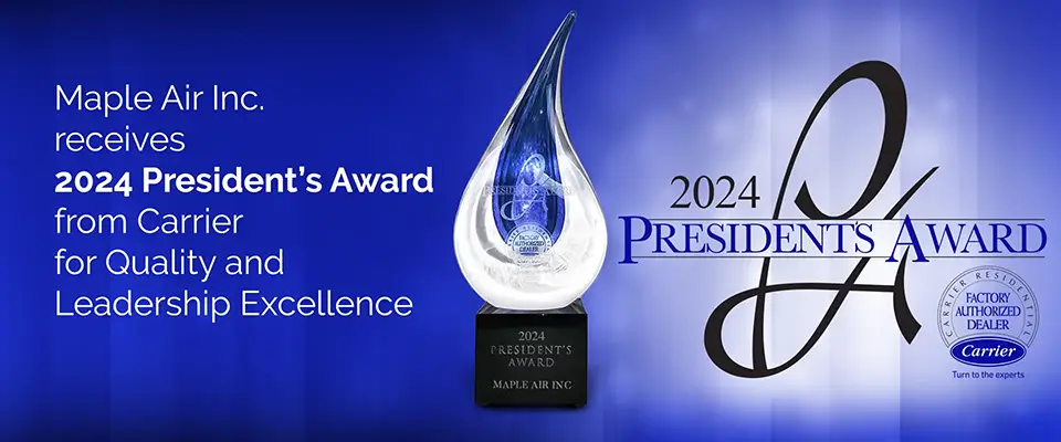 Carrier President's Award 2024 winner